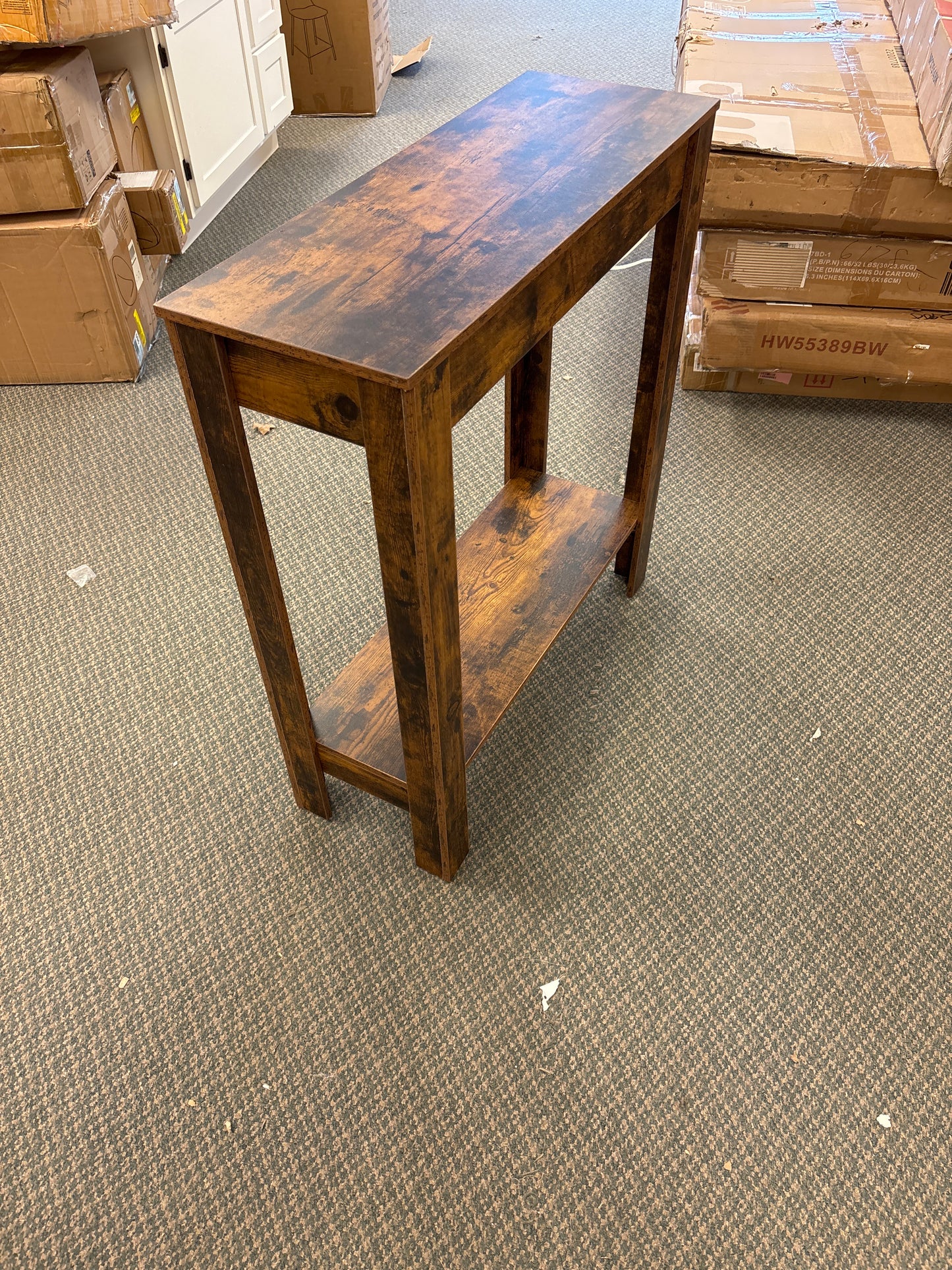 Heavener 31'' Console Table, fully assembled