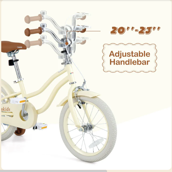 Kids Bike 16 Inch Toddlers Bike with Removable Training Wheels, Children's Bicycle