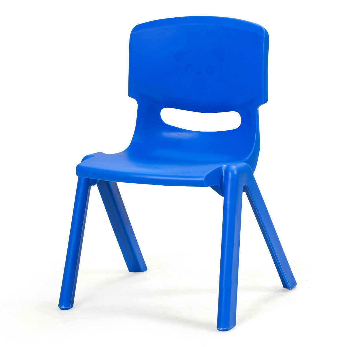 *SPECIAL* - 6-pack Kids Plastic Stackable Classroom Chairs-Blue