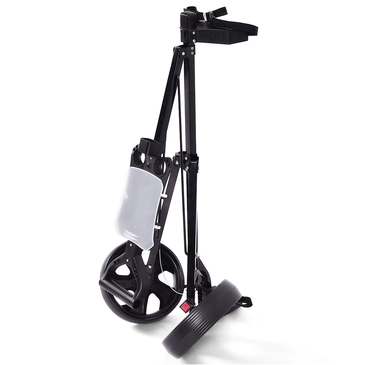 SPECIAL, Folding 2 Wheels Push Pull Golf Cart Trolley with Scoreboard