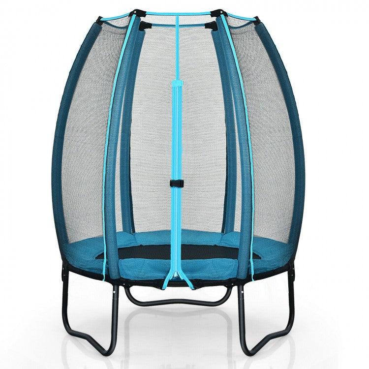 4 Feet Kids Trampoline Recreational Bounce Jumper with Enclosure Net