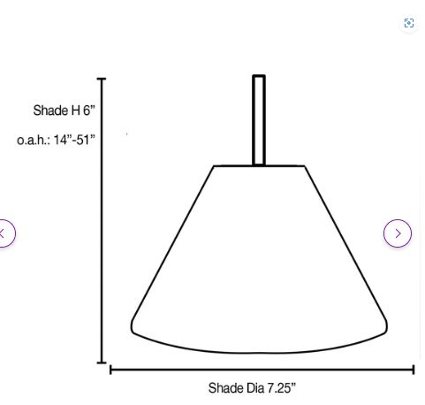 Cascio 1 - Light Single Pendant (1 Box)