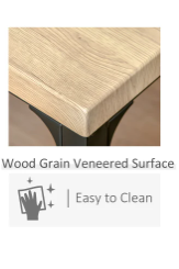 Small Corner Dining Table - Fully Assembled