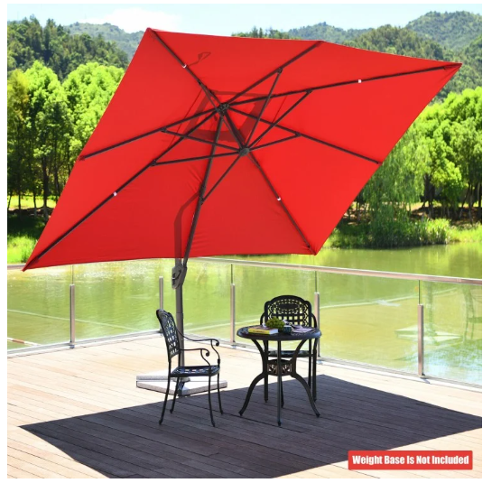 13x10 Roma Hanging Umbrella