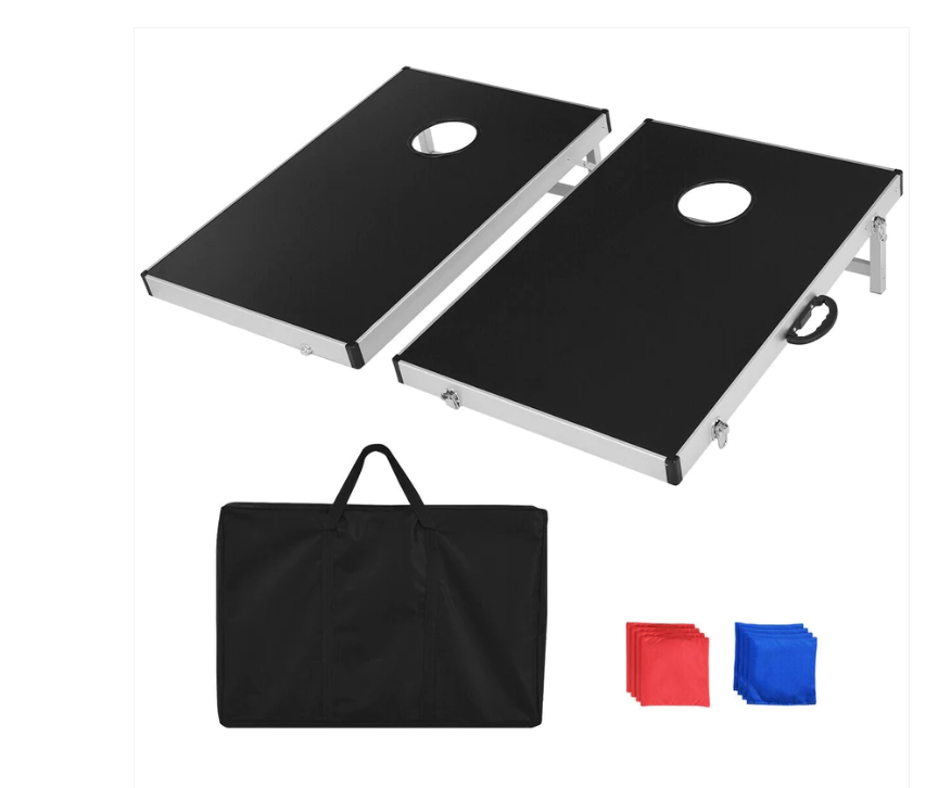 Cornhole Set with Foldable Design and Side Handle - Dent and Scratch
