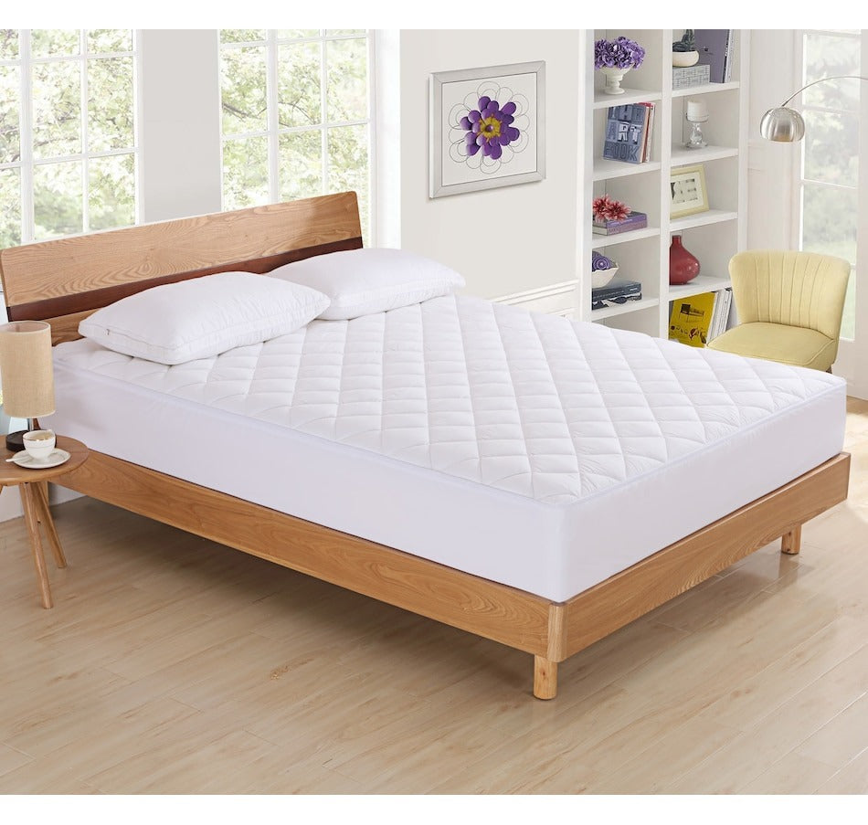 Health-o-pedic Zippered Quilted Mattress Protector - TWIN