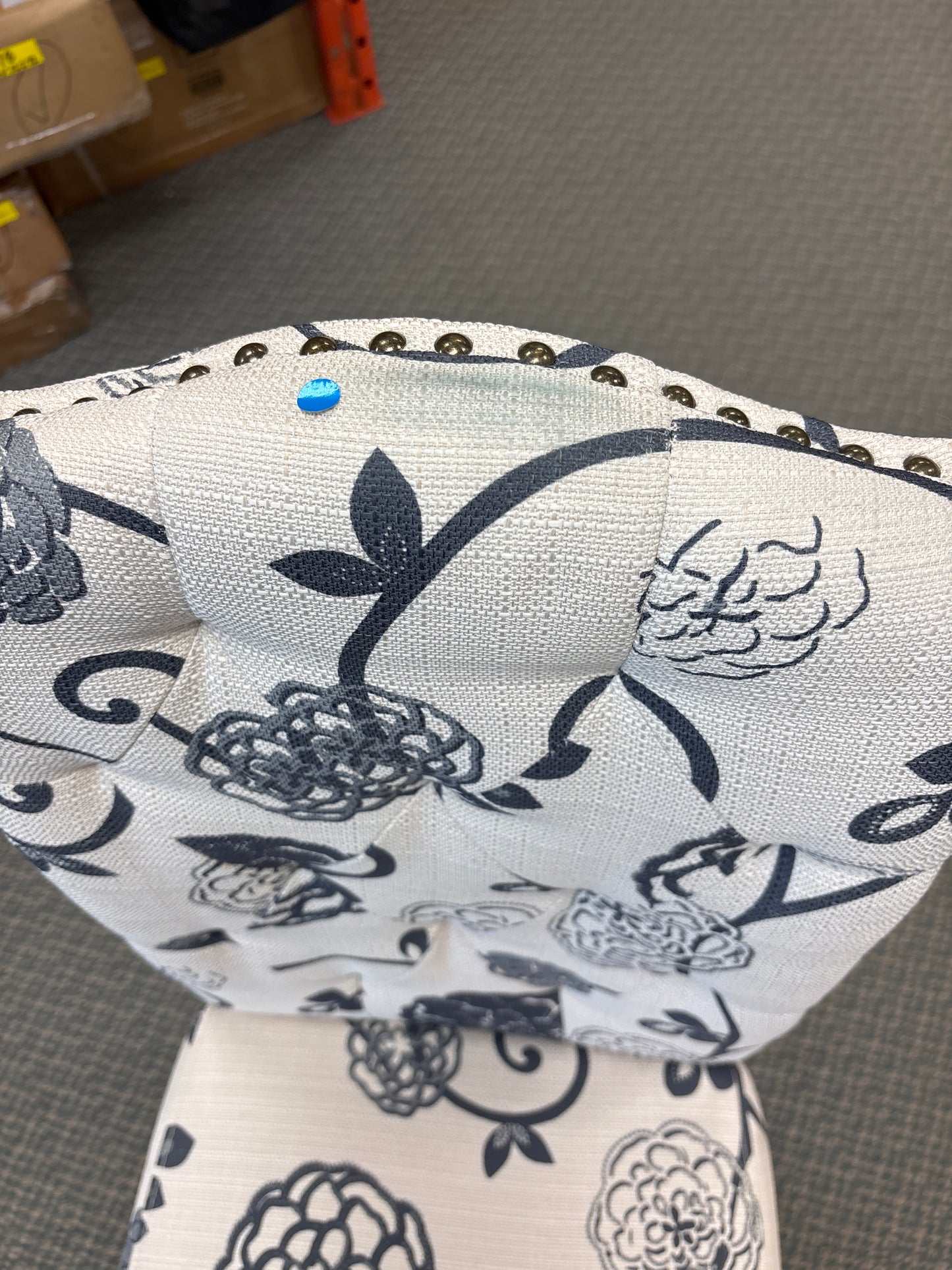 2 Piece Set, Printed Parson Chair, Scratch & Dent special