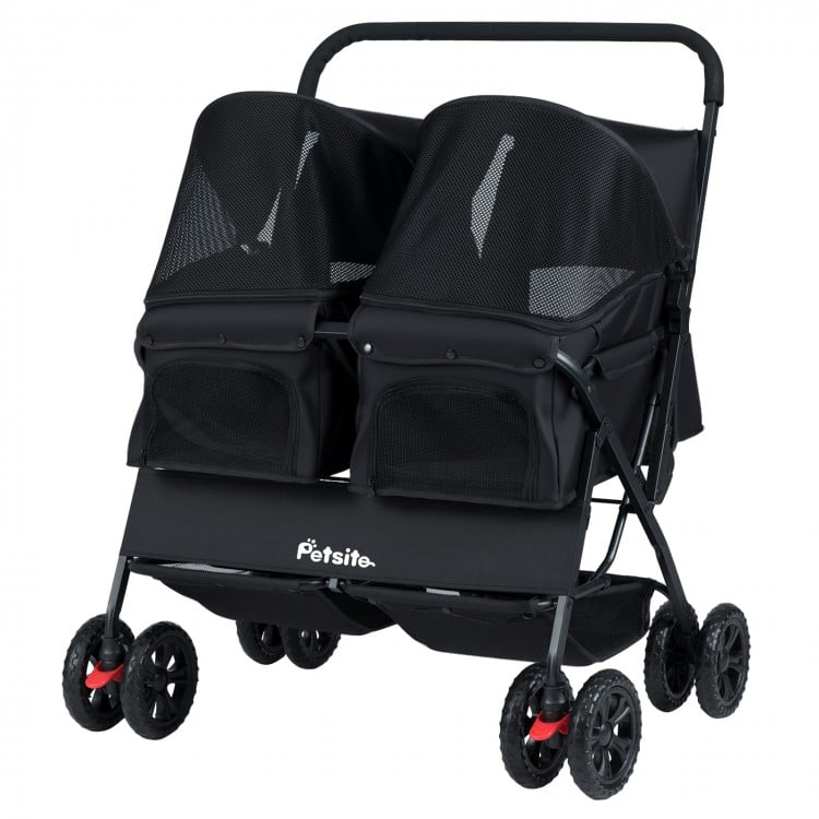 Foldable Double Pet Stroller , CUSTOMER RETURN, SIGNS OF USE