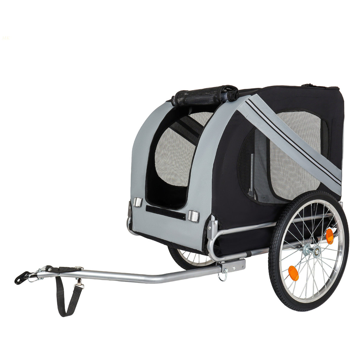 PET Bike trailer, customer return, missing parts for hitch assembly that mounts to bicycle