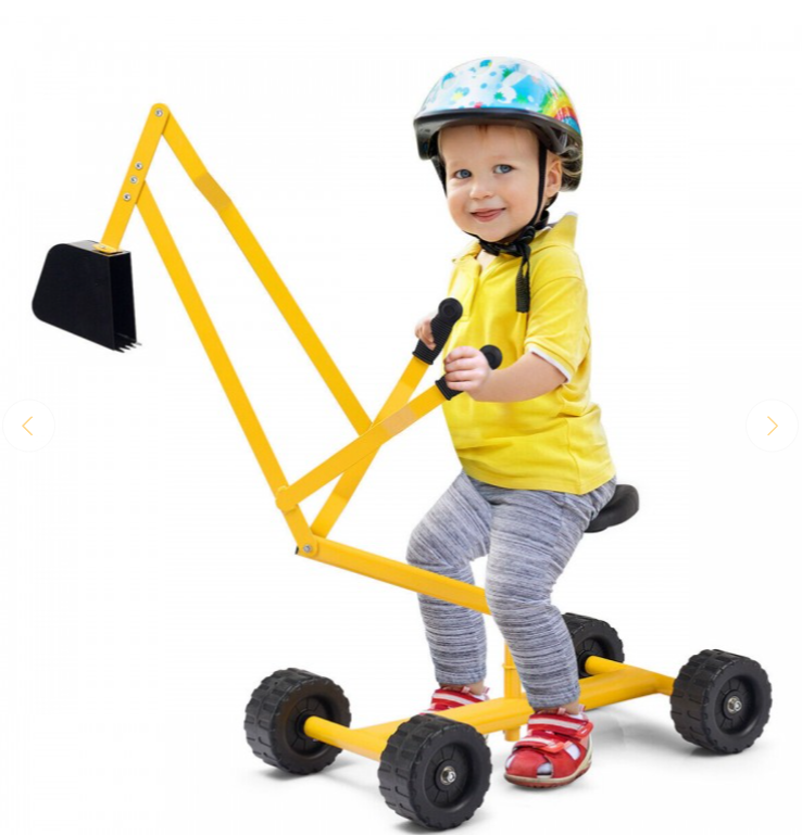 Heavy Duty Kid Ride-on Sand Digger Excavator, fully assembled