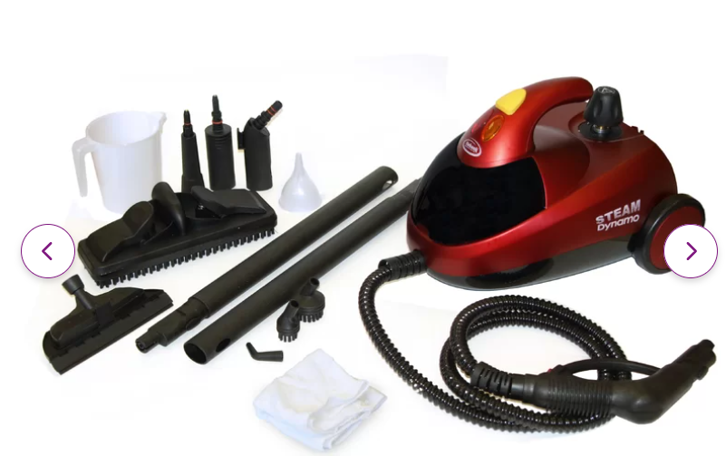 SPECIAL, Bagless steam cleaner for hardwood, ceramic floors