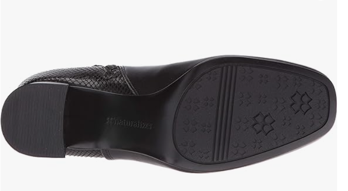 Naturalizer Women's Nailah Boot, Black, size 6w
