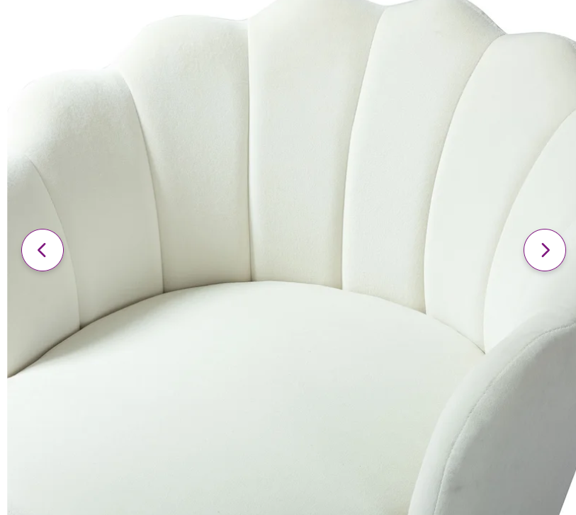 Hendrix Upholstered Barrel Chair, cream