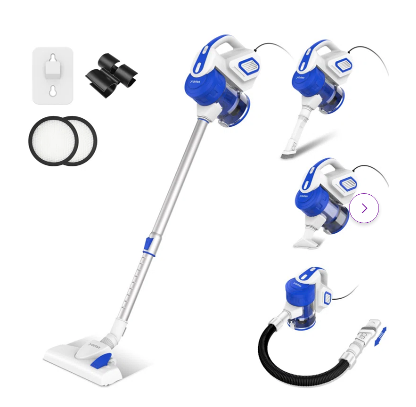 YOMA Bagless Stick Vacuum