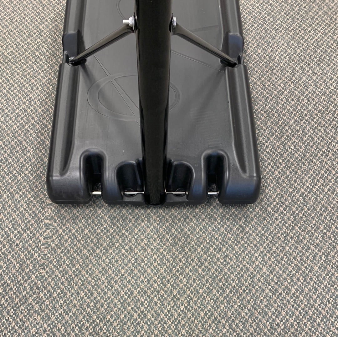 Adjustable Portable Basketball Hoop Stand with Shatterproof Backboard, 1 Box, unassembled