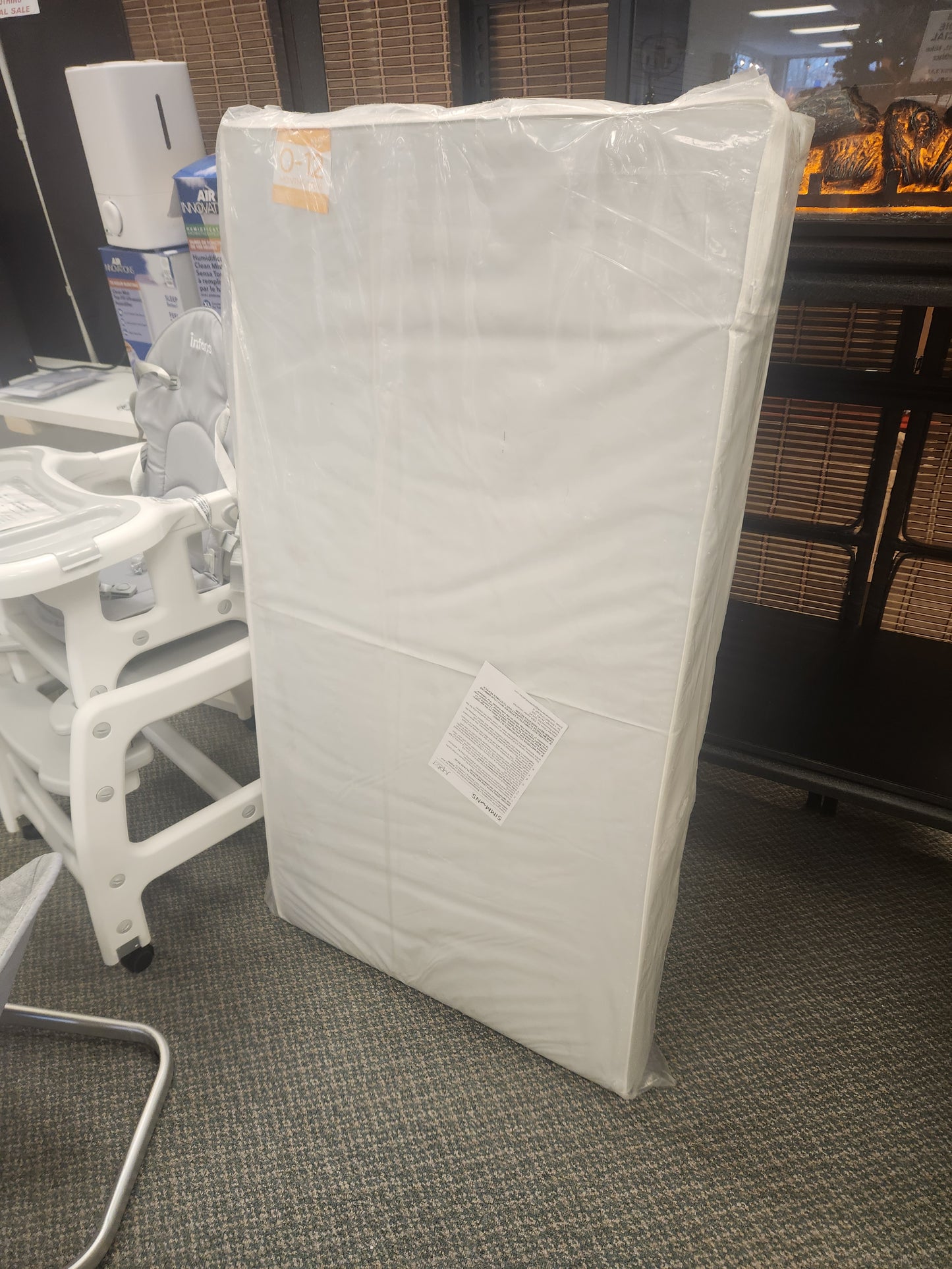 Simmons Crib Mattress, 2 Stage Extra Firm Support