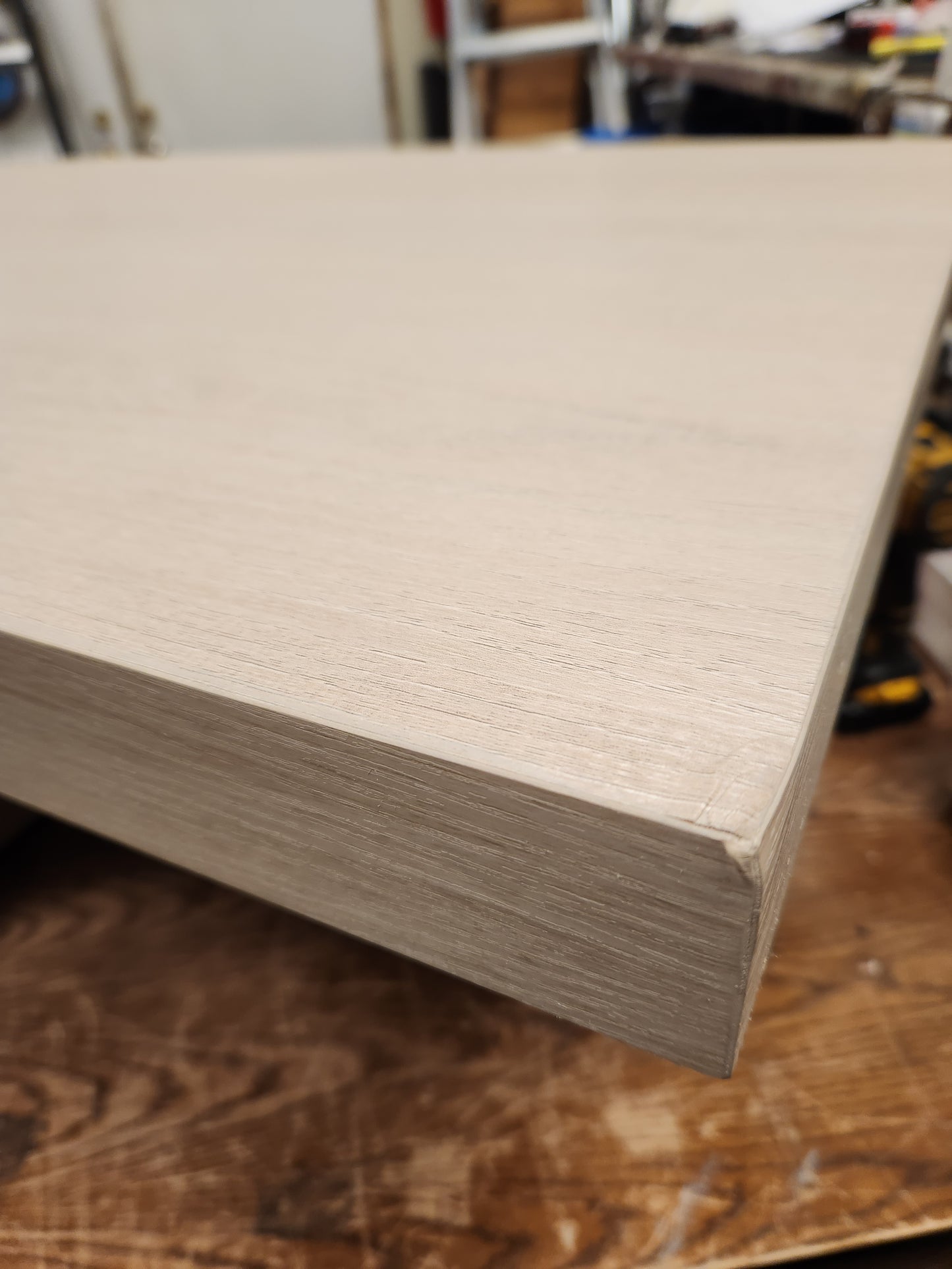 Cross Leg Coffee Table - Alder White (Scratch and Dent)