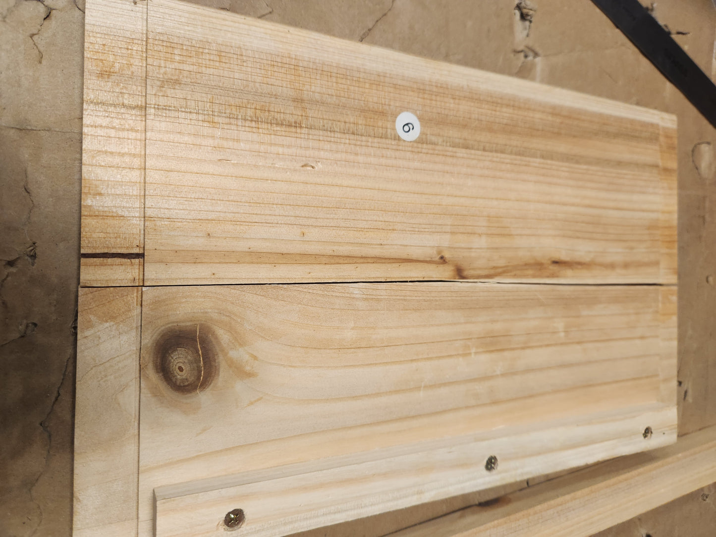 SPECIAL - 3-Tier Wooden Raised Garden Bed with Open Storage Shelf-Natural ( 1 Box Unassembled)