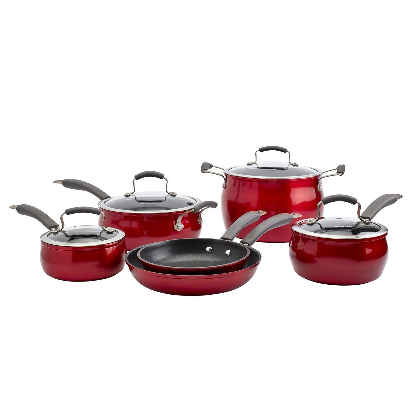 Epicurious 10 Piece Aluminum Cookware Set