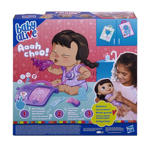 Baby Alive Lulu Achoo Doll