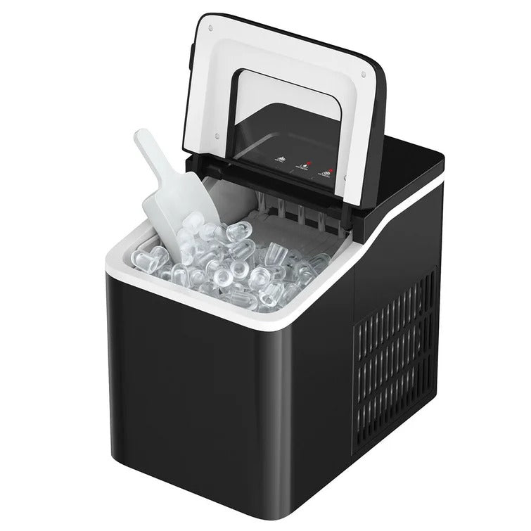 ANGELES HOME Bullet Clear Ice Portable Ice Maker