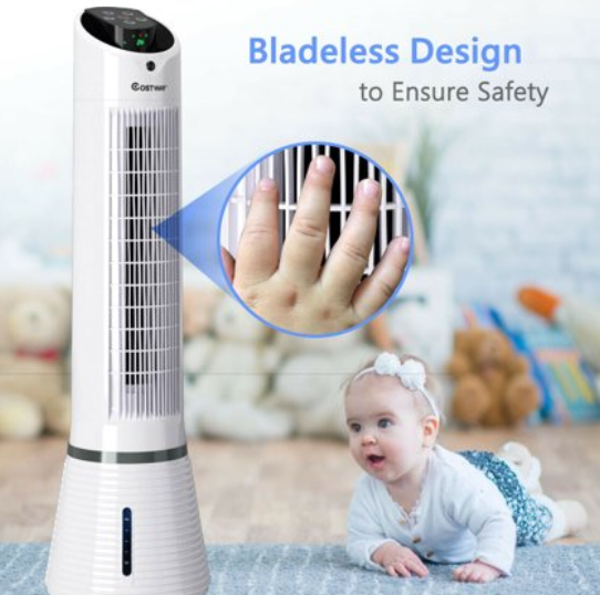 Portable Cooler Fan W/ Remote Control *NOT A/C*