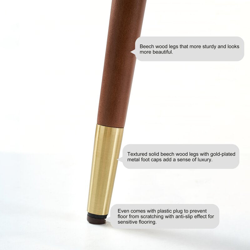 Enrico Fabric Upholstered Arm Chair