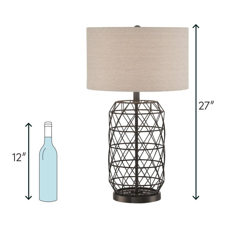 *SALE*Ewalt - Black Table Lamp