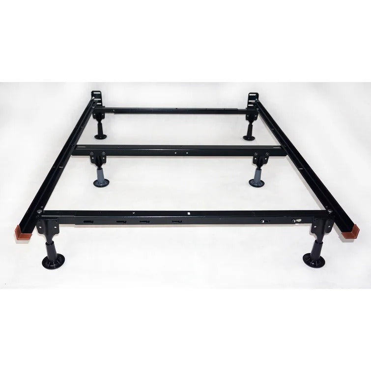 Expandable metal 2024 bed frame