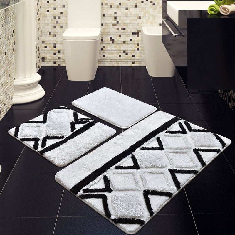 Armijo Jane 3 Piece Bath Rug Set