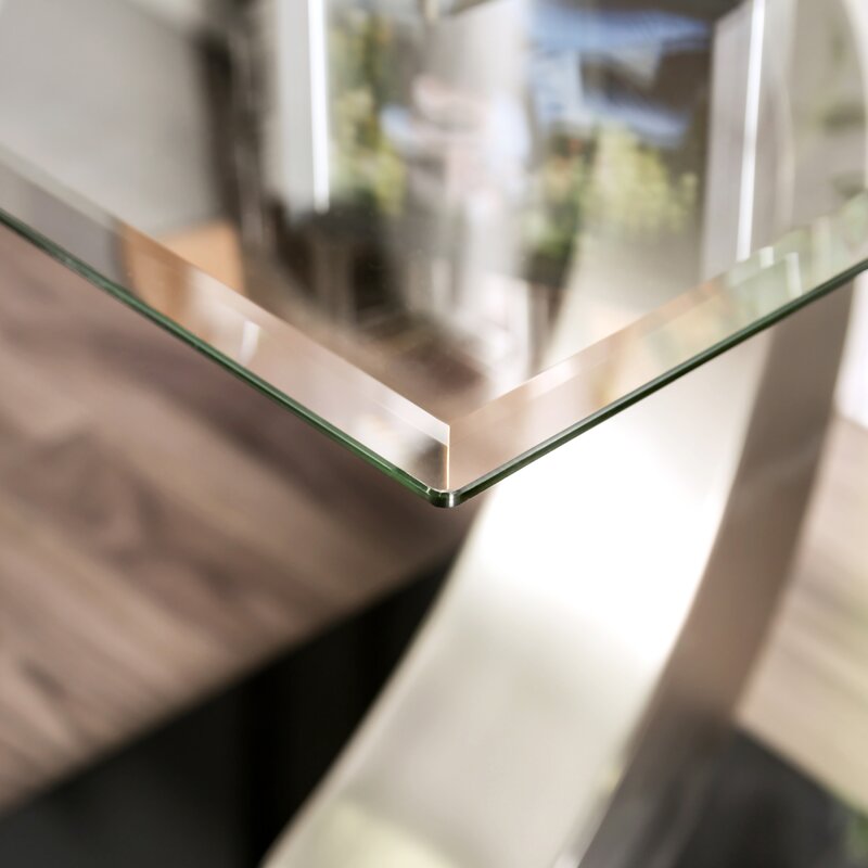 *SALE*Natalia Glass C Table End Table