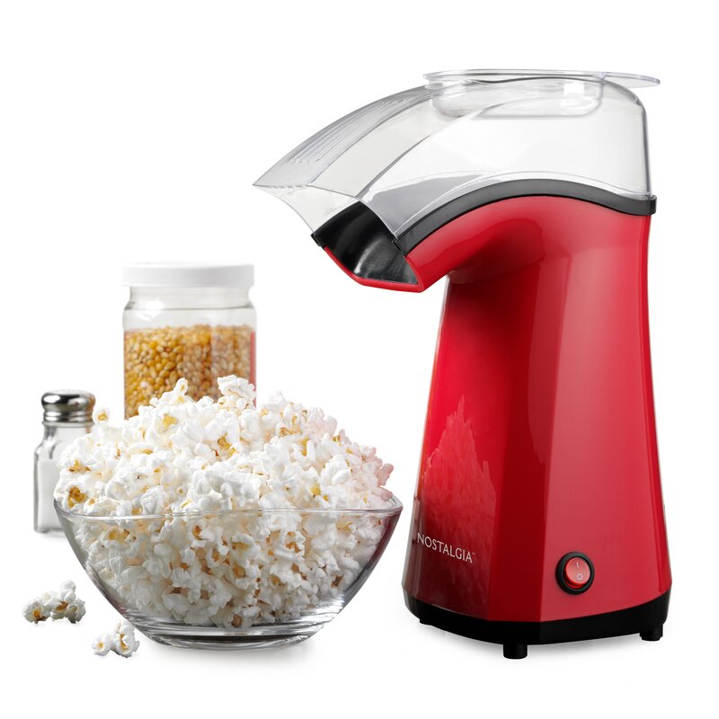 Nostalgia 16 cup hot air popcorn maker