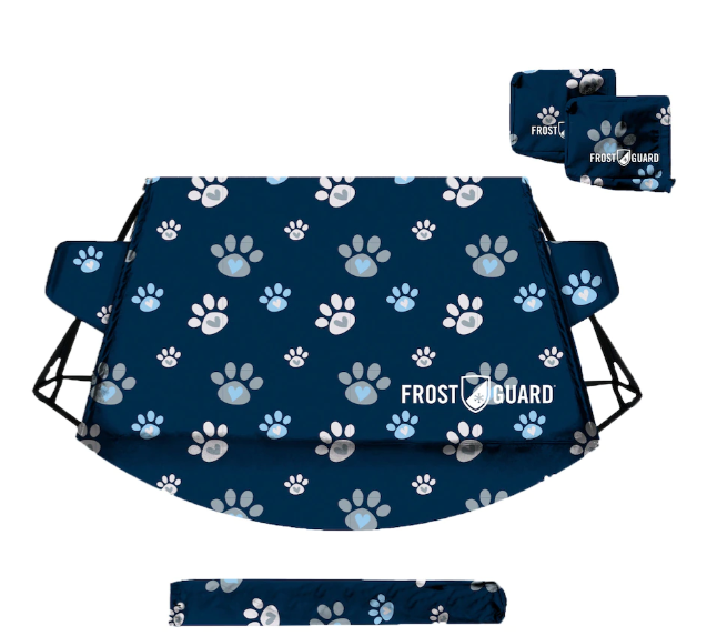 FrostGuard Deluxe with Two Security Panels and Mirror Covers, - Puppy Paw