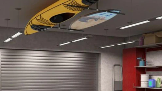 5ft Store Your Board Double SUP & Surf Ceiling Storage Rack,