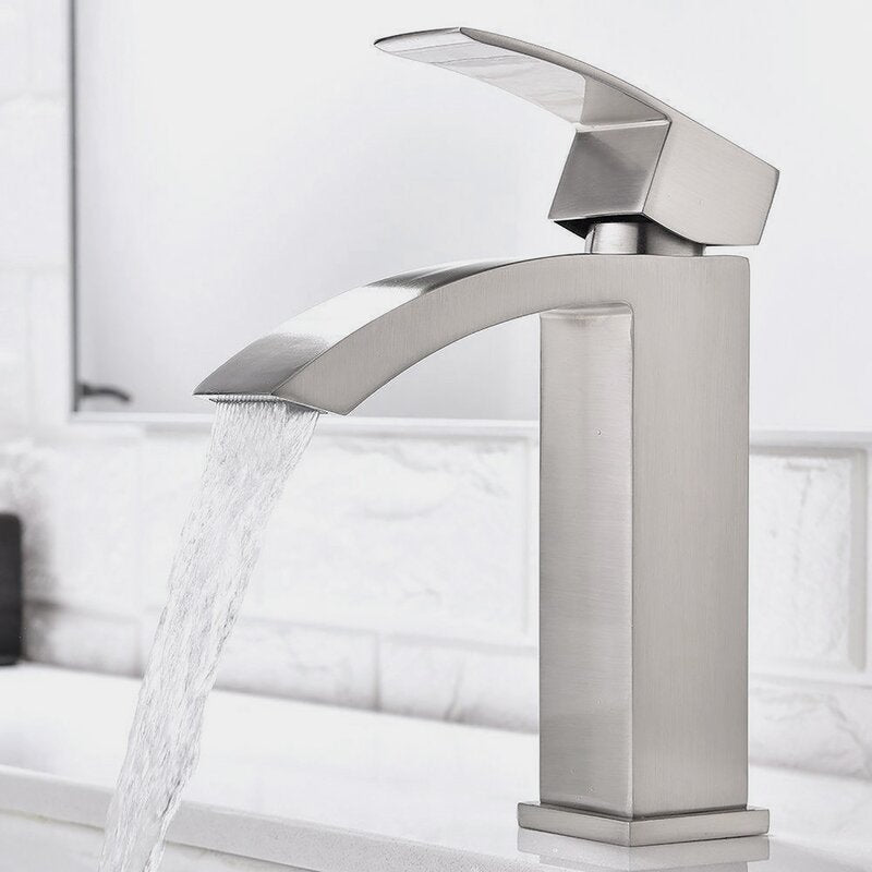 waterfall faucet - bathroom