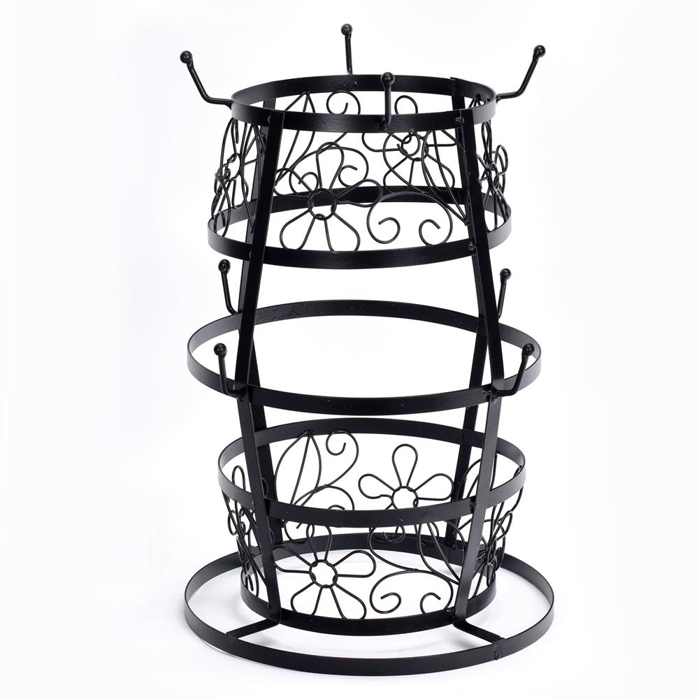 TEMP-TATIONS Metal Mug Tree Rack