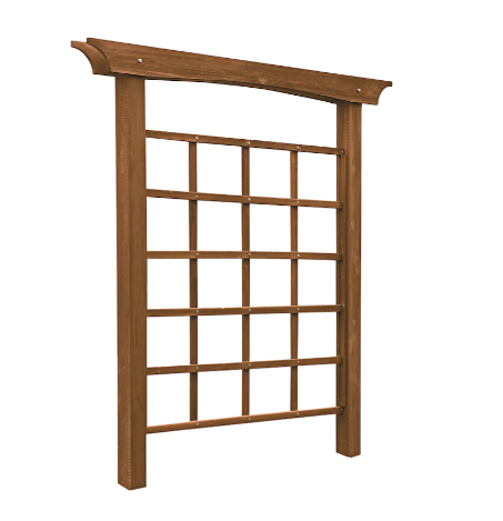 81.88'' H x 60.5'' W Heartwood Cedar Lattice Trellis - Customer Return - Unassembled