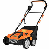 15 Inch 13 Amp Electric Scarifier with Collection Bag and Removable Blades *ASSEMBLED*