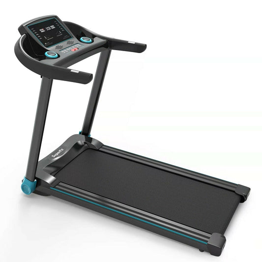 SPECIAL - 2.25HP Electric Running Machine Treadmill with APP Control-Blue (MAX-220lbs) (See Description)