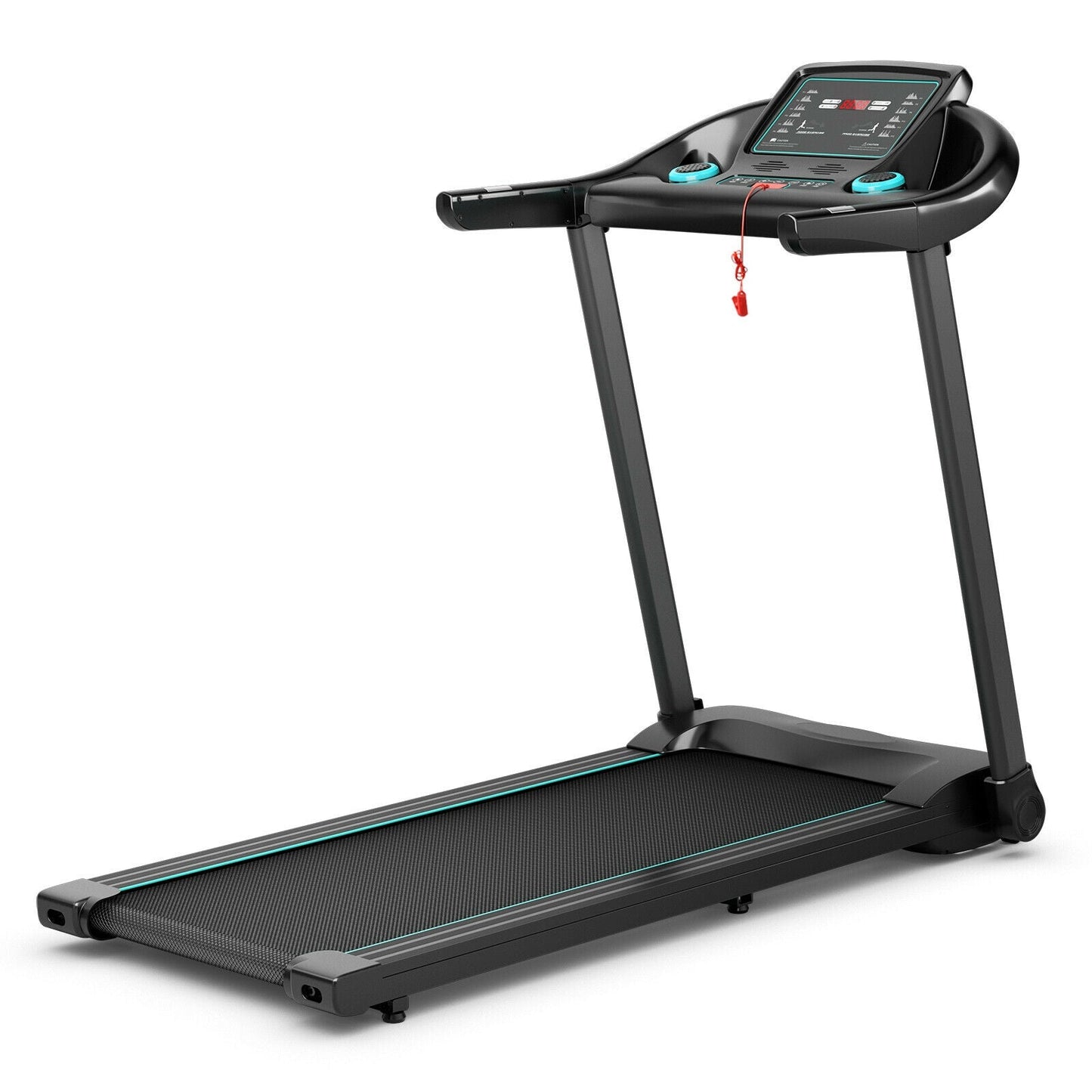 SPECIAL - 2.25HP Electric Running Machine Treadmill with APP Control-Blue (MAX-220lbs) (See Description)