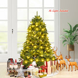 5 Feet Artificial Fir Christmas Tree with 600 Branch Tips