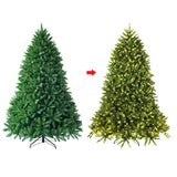 Premium Hinged Artificial Fir Christmas Tree with LED Lights-6 ft