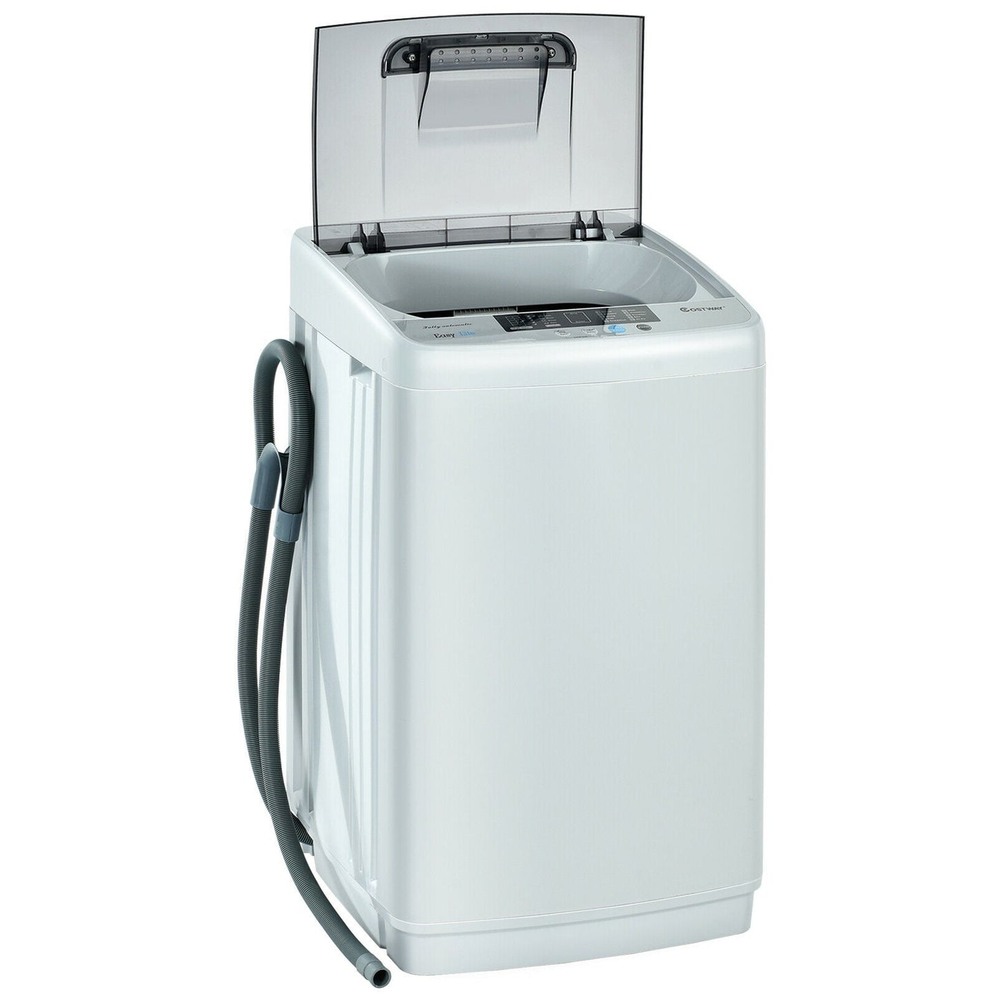 8.8 lbs Portable Full-Automatic Washing Machine with Drain Pump (Marks on Outside due to Shipping)