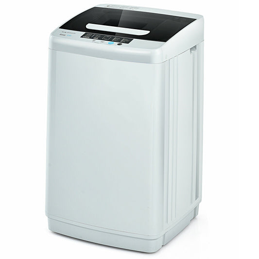 8.8 lbs Portable Full-Automatic Washing Machine with Drain Pump (Marks on Outside due to Shipping)