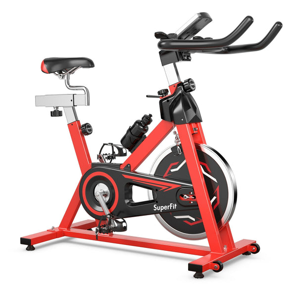 Professional Indoor Stationary Belt Driven Exercise Cycling Bike of Gym Home, Fully Assembled