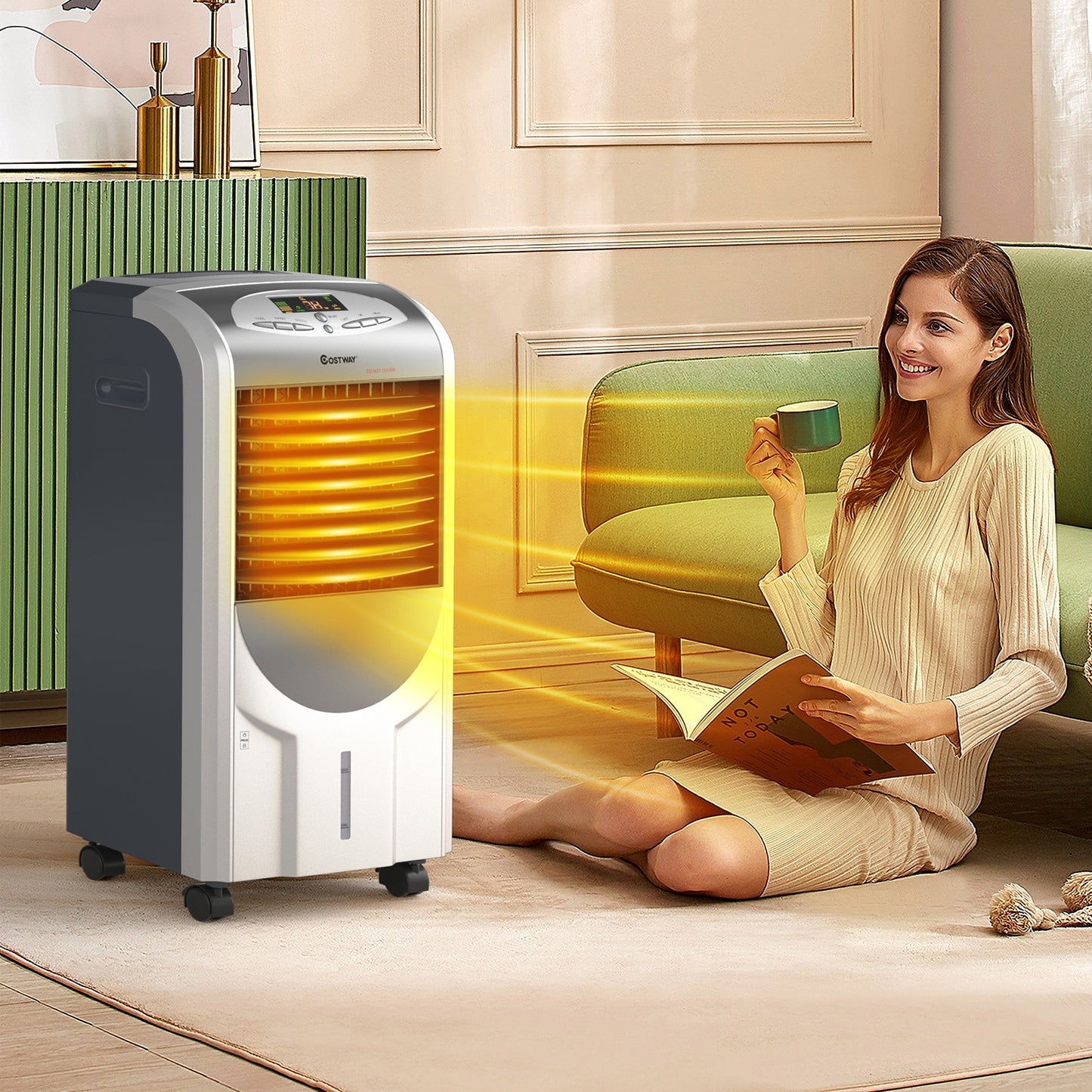 SPECIAL - Portable Air Cooler Fan with Heater and Humidifier Function (1 Box)