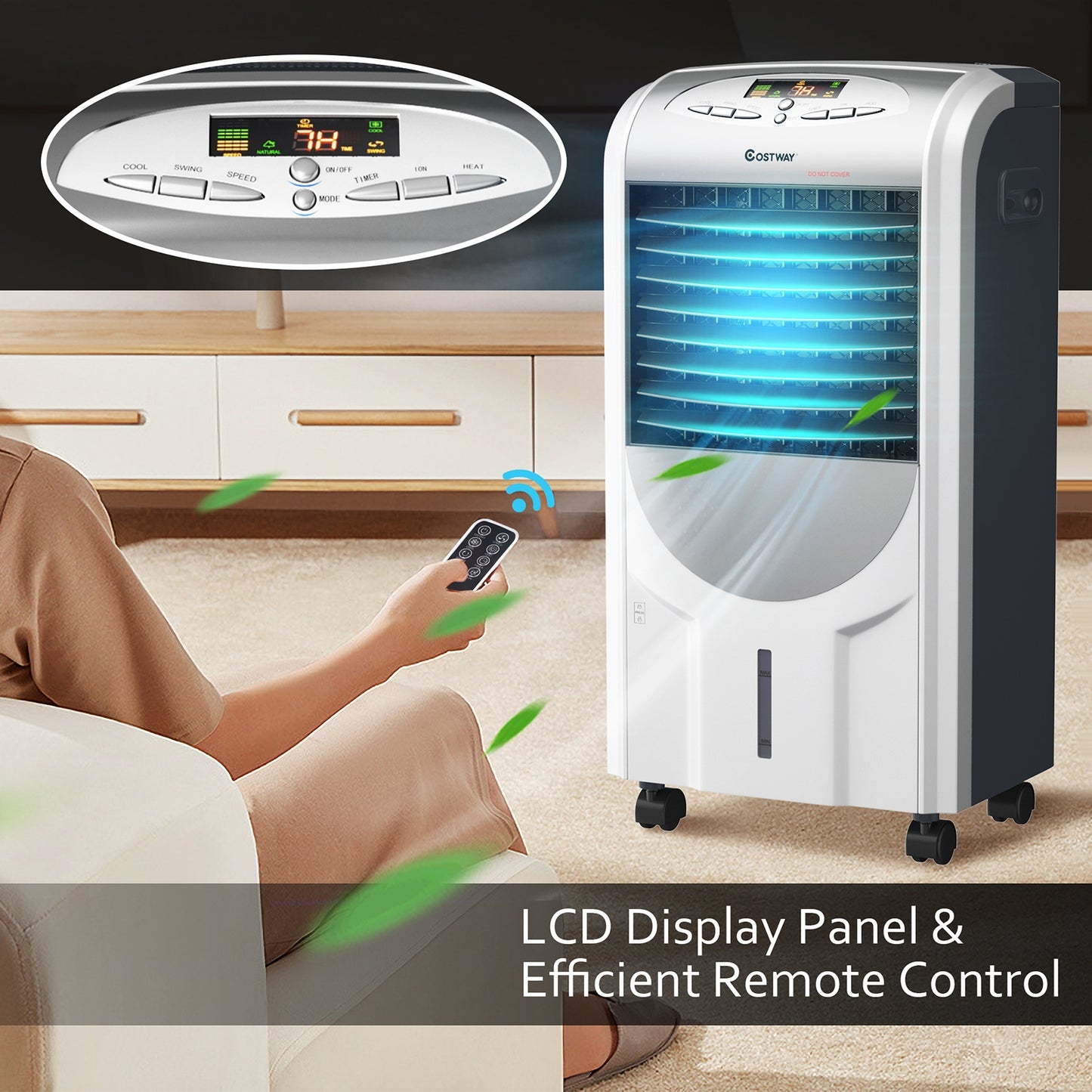 SPECIAL - Portable Air Cooler Fan with Heater and Humidifier Function (1 Box)