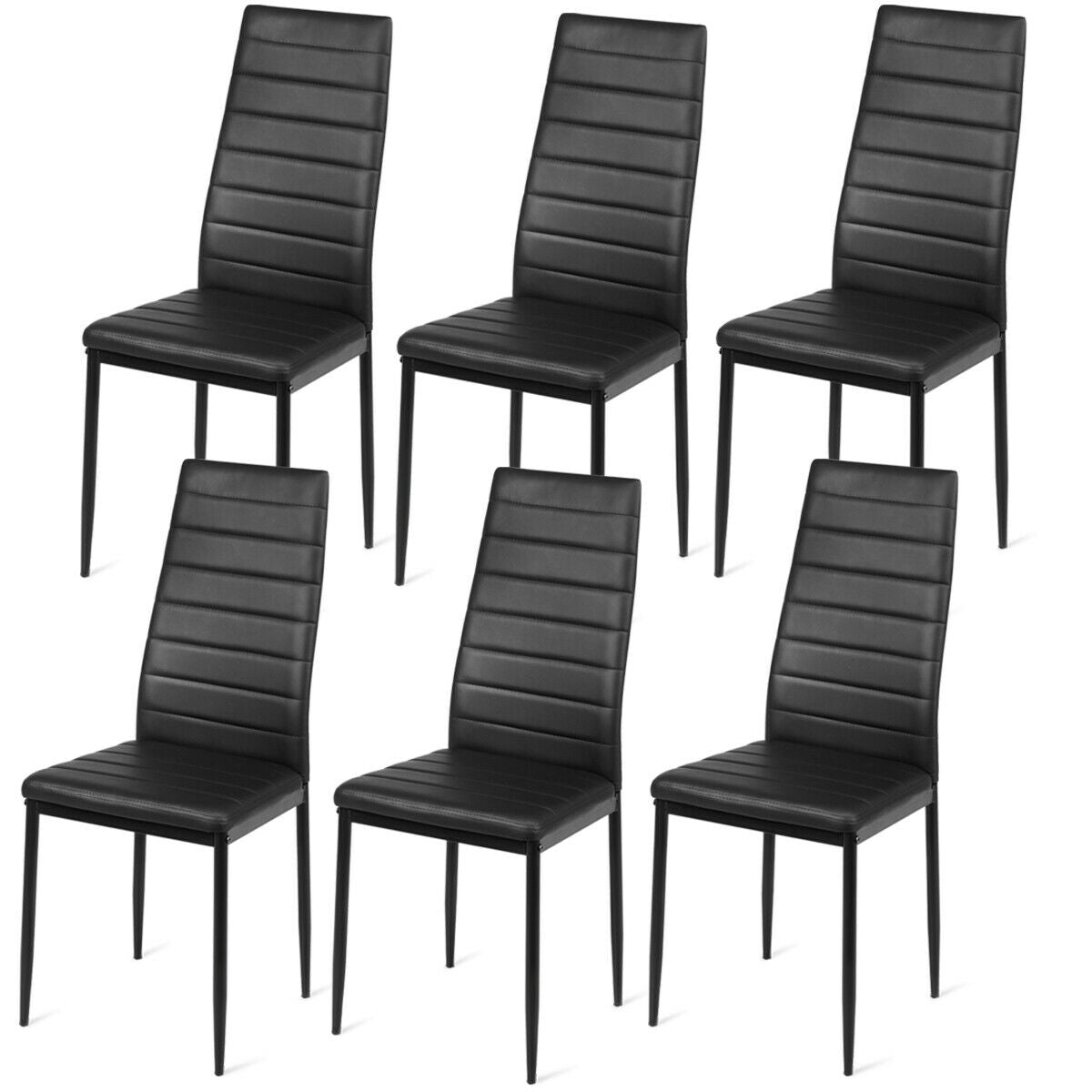 Special - Set of 6 High Back Dining Chairs