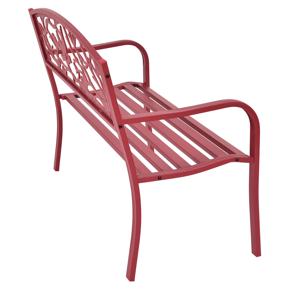 Patio Garden Bench Park Yard Outdoor Furniture, Fully Assembled