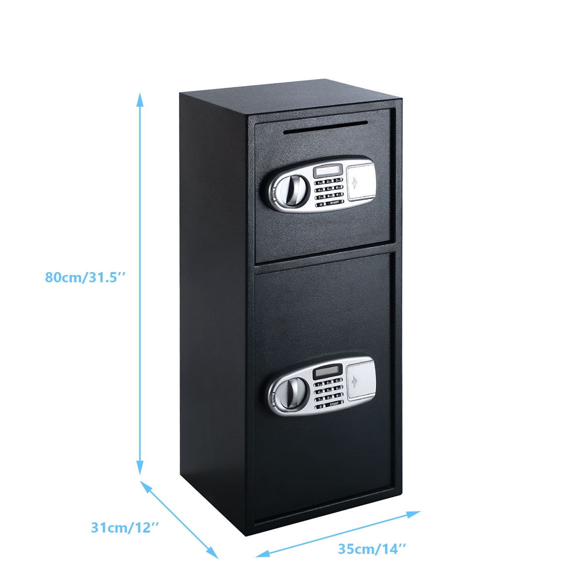 SPECIAL, Digital Safe Box with 2 Doors plus keys